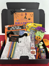 Load image into Gallery viewer, Halloween Sweets & Activity Gift Box For Kids, Halloween Treat & Fun Box For Kids, Halloween Kids Craft Box In The United Kingdom Birmingham West Midlands