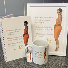 Load image into Gallery viewer, A5 Affirmations Lined Notebook Journal