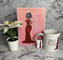 Load image into Gallery viewer, A5 Pink Affirmations Lined Notebook Journal