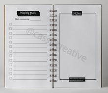 Load image into Gallery viewer, A5 Unisex Daily Quarterly Undated Planner For Positivity And Organisation