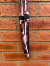 Load image into Gallery viewer, Black Rainbow Melanin Lanyard With Safety Releases Double Sided