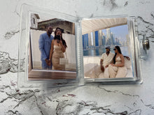 Load image into Gallery viewer, Personalised Mini Photo Album Keychain Keyring
