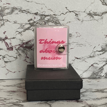 Load image into Gallery viewer, 9 Things I Love About You Mini Photo Album Book Keychain Keyring