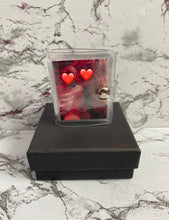 Load image into Gallery viewer, Personalised Mini Photo Album Keychain Keyring