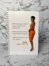 Load image into Gallery viewer, A5 Affirmations Lined Notebook Journal