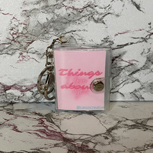 Load image into Gallery viewer, 9 Things I Love About You Mini Photo Album Book Keychain Keyring