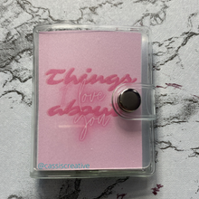 Load image into Gallery viewer, 9 Things I Love About You Mini Photo Album Book Keychain Keyring