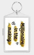 Load image into Gallery viewer, Millionaire In The Making Keyring Keychain