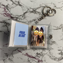 Load image into Gallery viewer, 9 Things I Love About You Mini Photo Album Book Keychain Keyring For Men