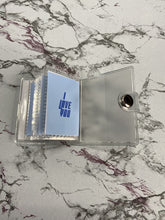 Load image into Gallery viewer, 9 Things I Love About You Mini Photo Album Book Keychain Keyring For Men