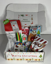 Load image into Gallery viewer, Kids Christmas Treats and Activity Box UK United Kingdom, Children&#39;s Christmas Gift Box
