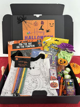 Load image into Gallery viewer, Halloween Sweets &amp; Activity Gift Box For Kids, Halloween Treat &amp; Fun Box For Kids, Halloween Kids Craft Box In The United Kingdom Birmingham West Midlands