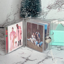 Load image into Gallery viewer, You Make Christmas Extra Special Mini Personalised Photo Album Keychain Keyring Affordable Photo Gift In UK Birmingham