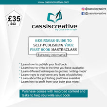 Load image into Gallery viewer, Self-publishing Masterclass Course for beginners