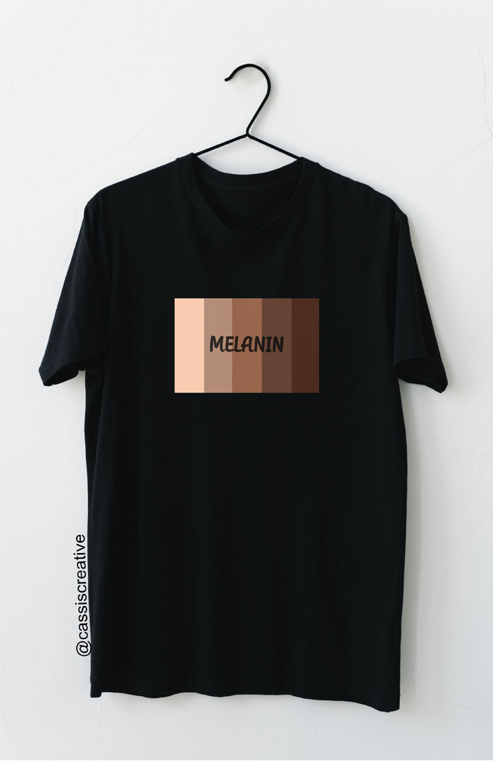 Melanin T-shirt for Men and Women