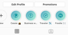 Load image into Gallery viewer, Instagram Highlights Design