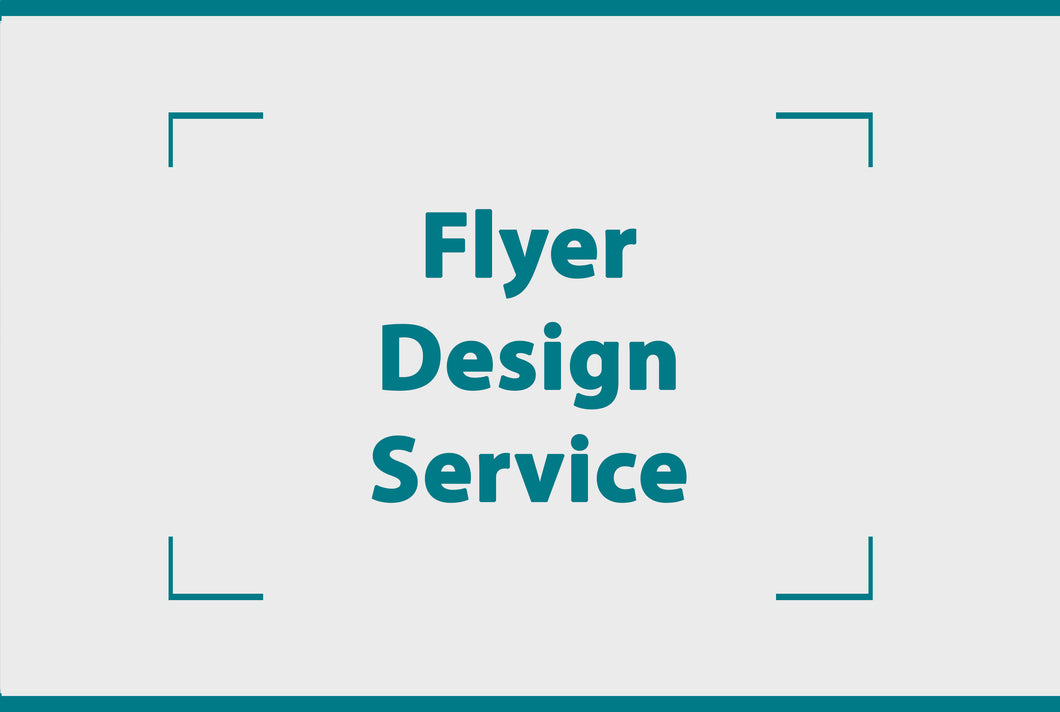 Flyer design service