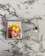 Load image into Gallery viewer, Personalised Mini Photo Album Keychain Keyring