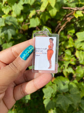 Load image into Gallery viewer, I am blessed Keychain Keyring With Positive Affirmations