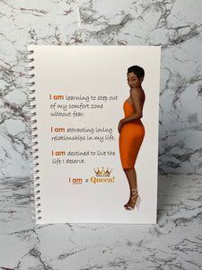 A5 Affirmations Lined Notebook Journal