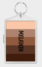 Load image into Gallery viewer, Melanin Keychain Keyring Different Shades Of Browns and Complexions
