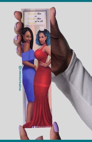 Queens Bookmark Handmade Unity Bookmark For Black Women